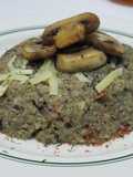 Quinotto de champiñones