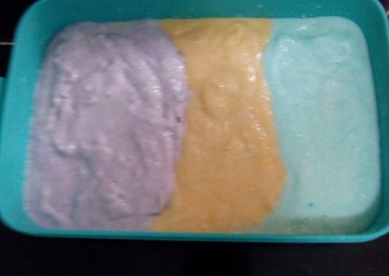 Resep Ice cream pop ice Anti Gagal