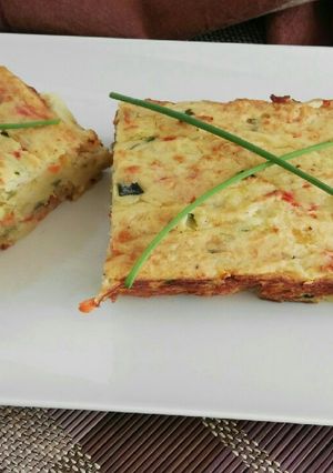 Foto principal de Pastel de patata y verduras
