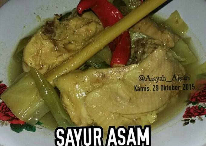 Sayur Asam Ayam (khas Banjarmasin)