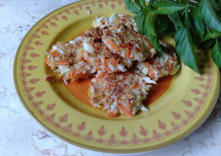 Resep Bakwan oat tanpa minyak Anti Gagal