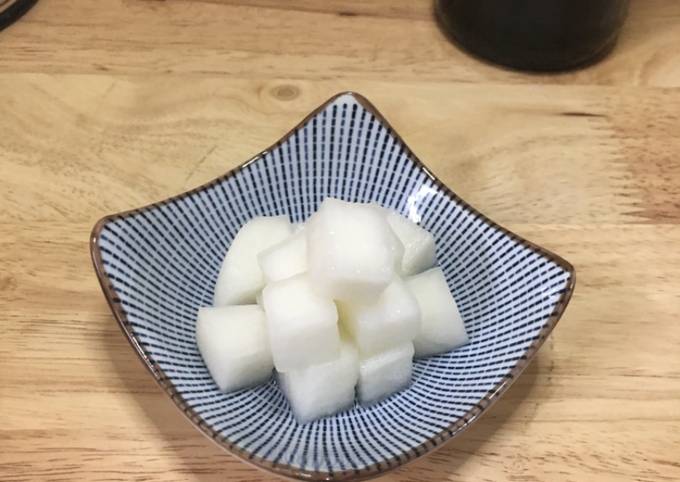 韓式小菜-醃蘿蔔 食譜成品照片