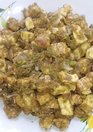 Foto resep Tempe tahu sambal hijau