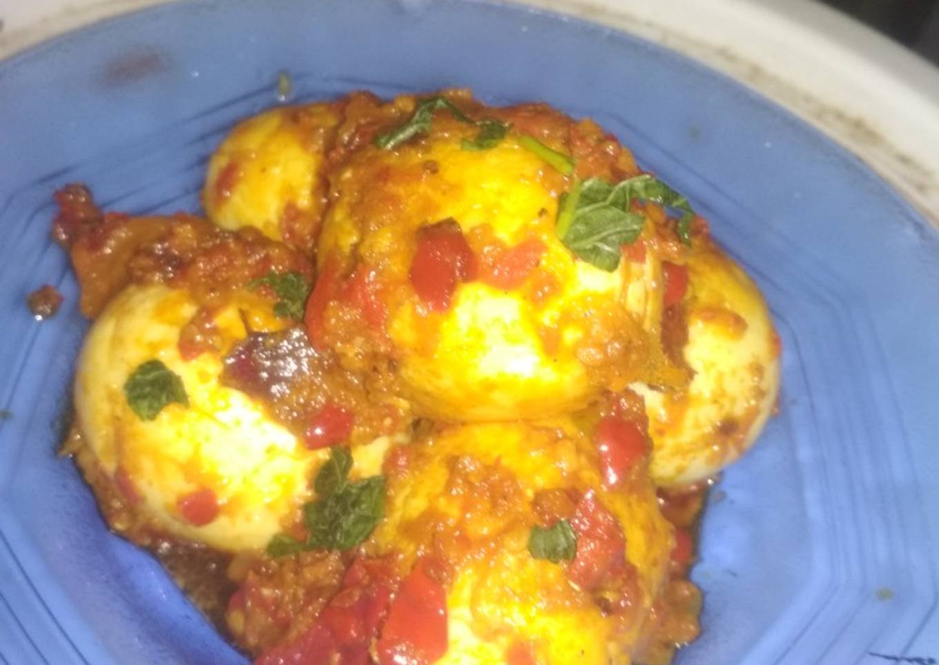 Telur sambal balado