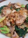 Pad See Ew with Wide Rice Noodles