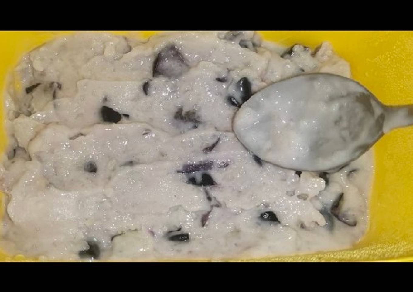 Es cream anggur legit