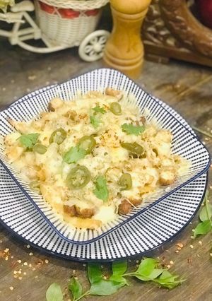 A picture of Pizza Fries.