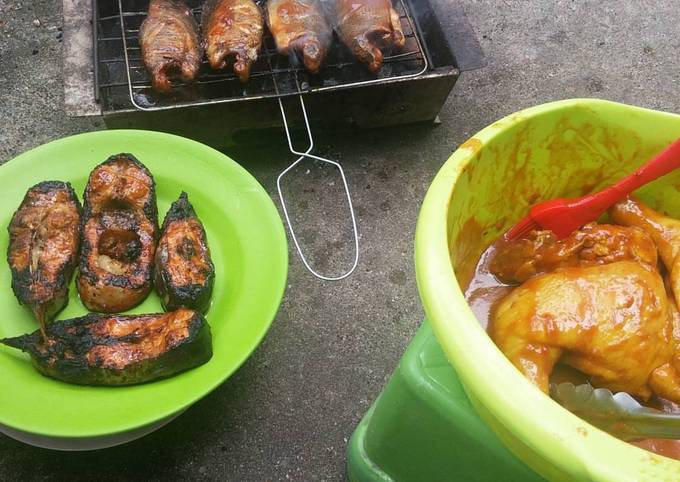 Langkah Mudah untuk Menyiapkan Ikan Bakar Khas Kal-Sel (Iwak Bakar) Anti Gagal