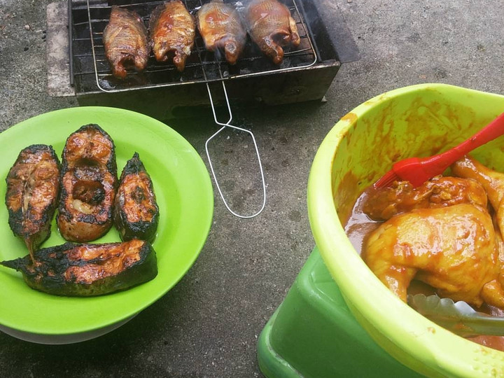 Langkah Mudah untuk Menyiapkan Ikan Bakar Khas Kal-Sel (Iwak Bakar) Anti Gagal