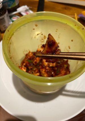 Foto resep Lobak kimchi single portion