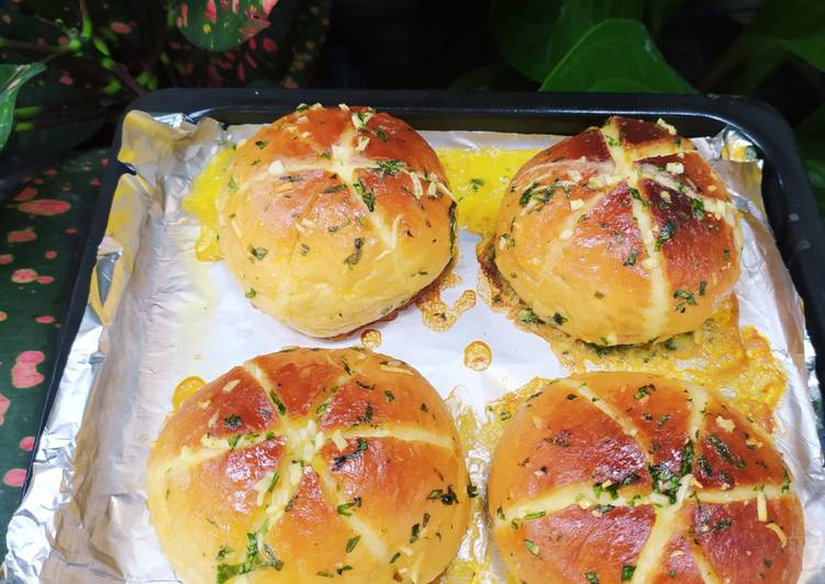 Korean Garlic Bread with homemade Cream Cheese