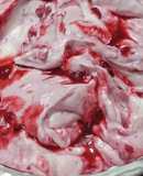 Una 💣 bomba de chantilly con frutos rojos!!!