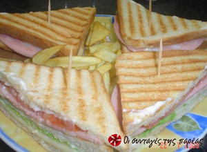 Φωτογραφία της συνταγής Club sandwich