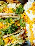 Tacos con fagioli alla messicana