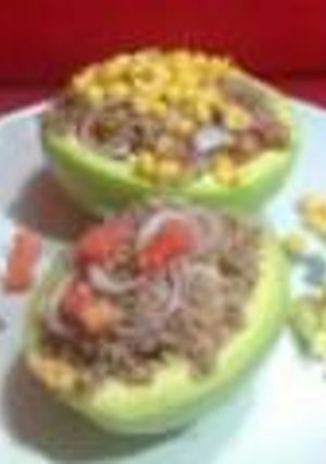 Una foto de Barcos de aguacate