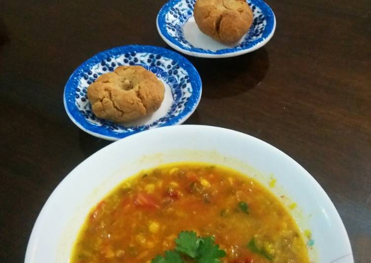 Recipe of Homemade Rajasthani Daal bati