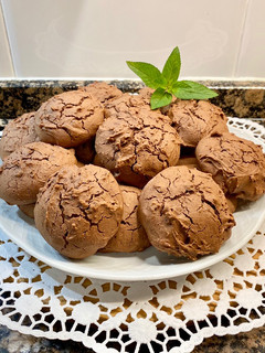 Una foto de Galletas de chocolate