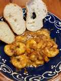 Camarones al ajo
