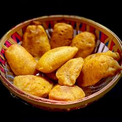 A picture of Potato Fritters.