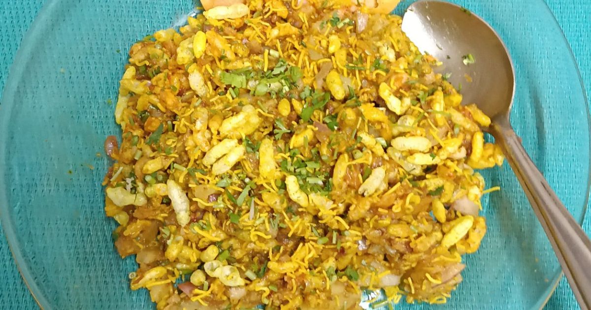 Geela Bhel (Mumbai Roadside Most Popular Snack) Recipe by Bina Samir ...