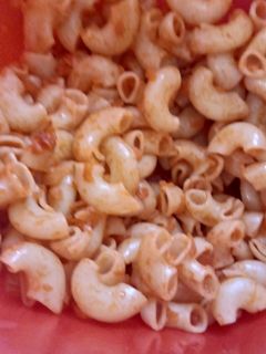 A picture of Sauce macroni.