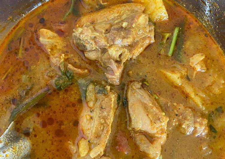 Step-by-Step Guide to Make Favorite Chicken curry