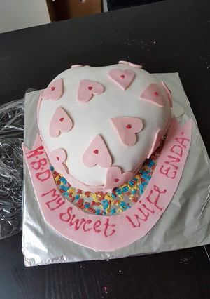 A picture of Vanilla cake.