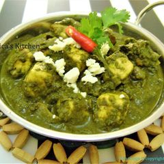 Palak Paneer A picture of Palak Paneer.