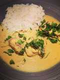 Queue de lotte au curry