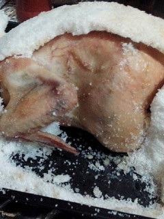 Una foto de Pollo a la sal