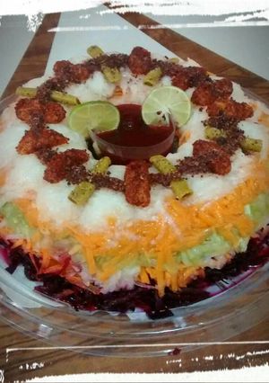 Una foto de Rosca de jícama