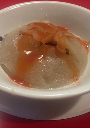 A picture of Ba-wan (Taiwanese Meatballs).