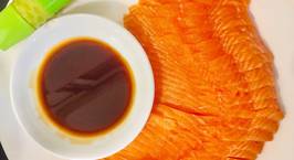 Hình ảnh món Sashimi cá hồi Sapa