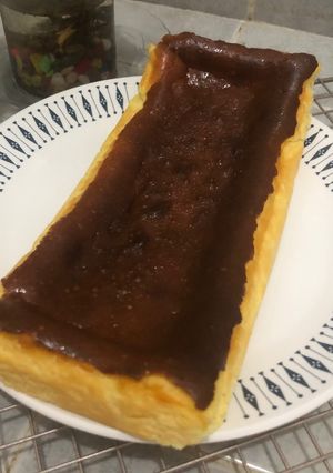 Foto resep 107. Basque Burnt Cheese cake