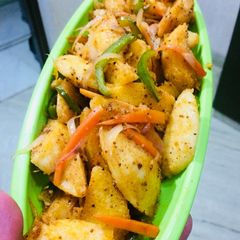 A picture of Masala Idli.