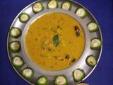*பாவக்காய், மூங்தால், அரைத்து விட்ட கூட்டு*(pavakkai koottu recipe in tamil)
