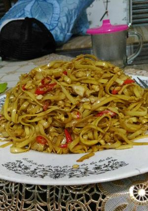 Foto resep Mie goreng pipih ala vietry