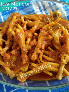 Foto resep 11. Ceker Pedas Mercon