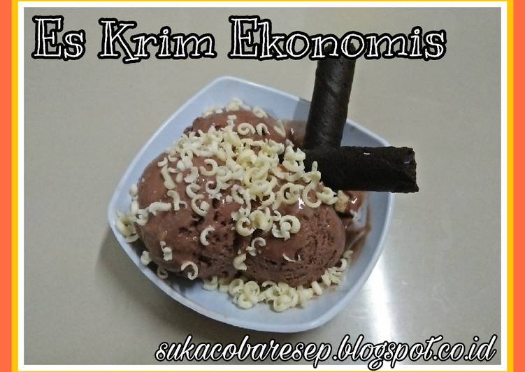 Bagaimana Menyiapkan Es Krim Ekonomis yang Bisa Manjain Lidah