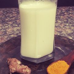 A picture of 🥛Turmeric milk🥛.