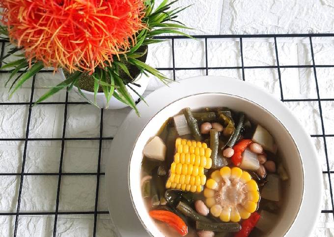 Resep Sayur Asem Bumbu Racik Oleh 🍀vida Tyas🍀 Cookpad