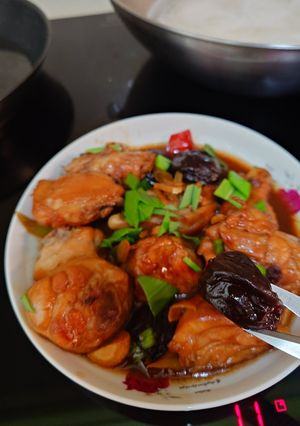 梅子燒雞腿 的食譜成品照片