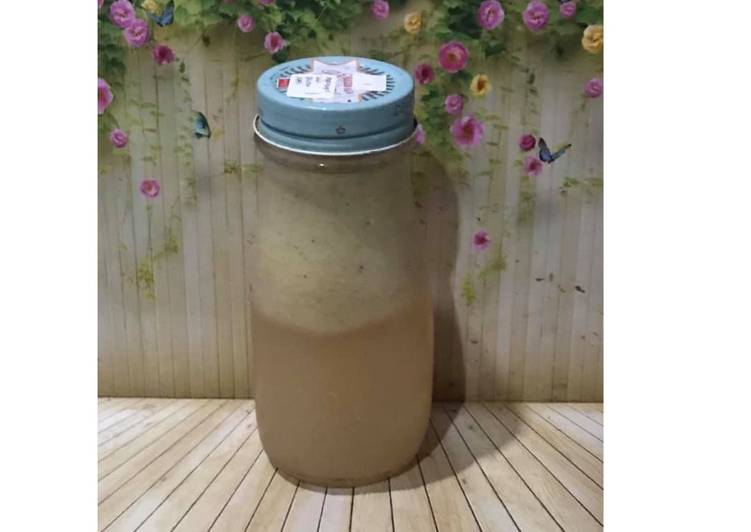 Langkah Mudah untuk Menyiapkan Diet Juice Asparagus Kiwi Pomegranate Apple yang Lezat