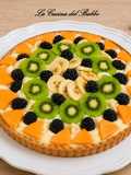 Crostata alla Crema Pasticcera e Frutta Esotica