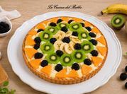 Una foto di dolce con banane e riso