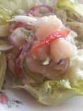 Ceviche de pangasius con leche de tigre 🐅