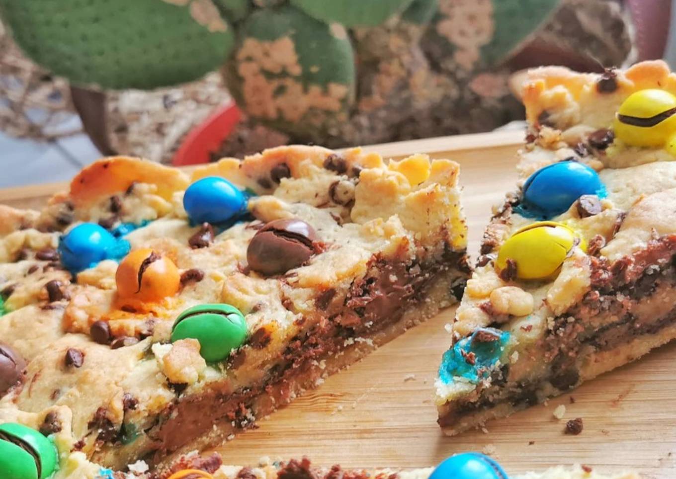 Cookie coeur Nutella, M&M'S