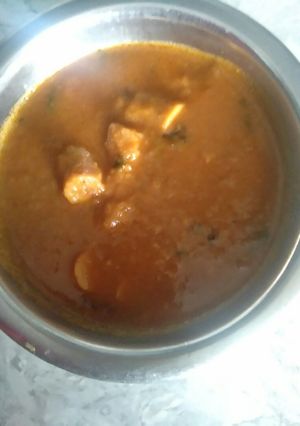 A picture of राजस्थानी गठ्ठे की सब्जी.