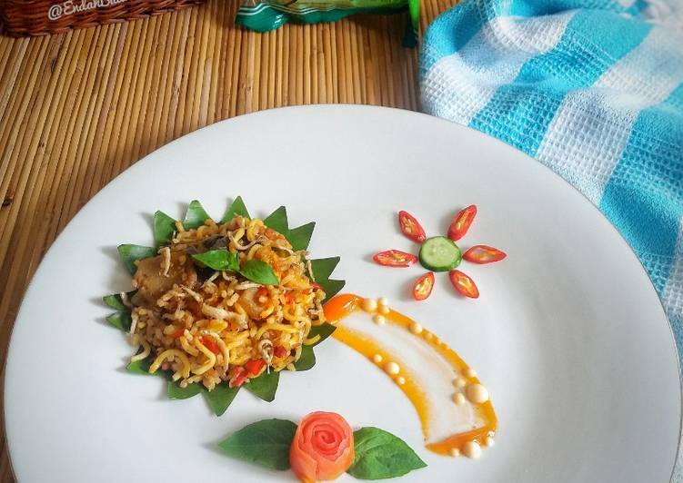 #Aop1_teri   #Mi nasi teri bakar