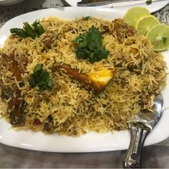 Fish biryani A picture of Fish biryani.